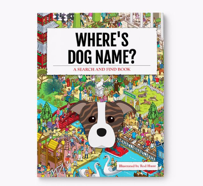 Personalized Where's {dogsName} Book